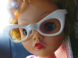 candy doll purple FACE VIEW